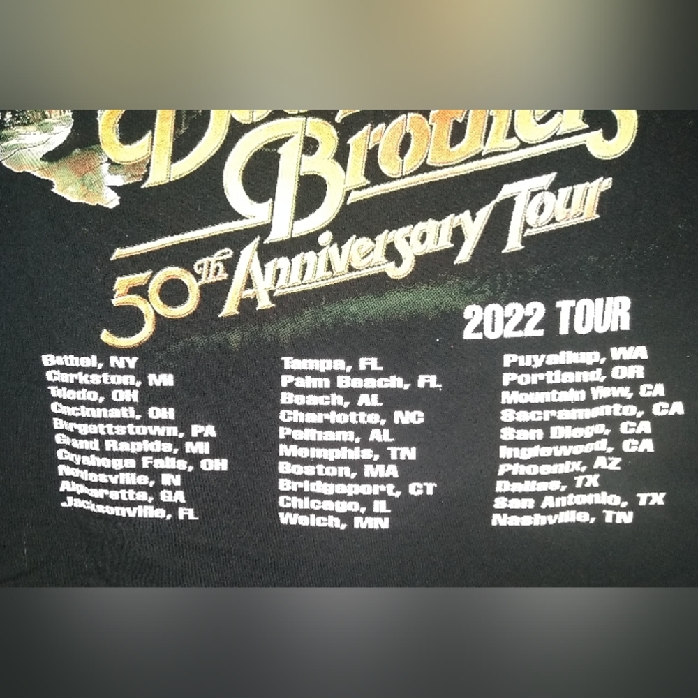 Doobie Brothers Tshirt XL Black - Picture 4 of 9